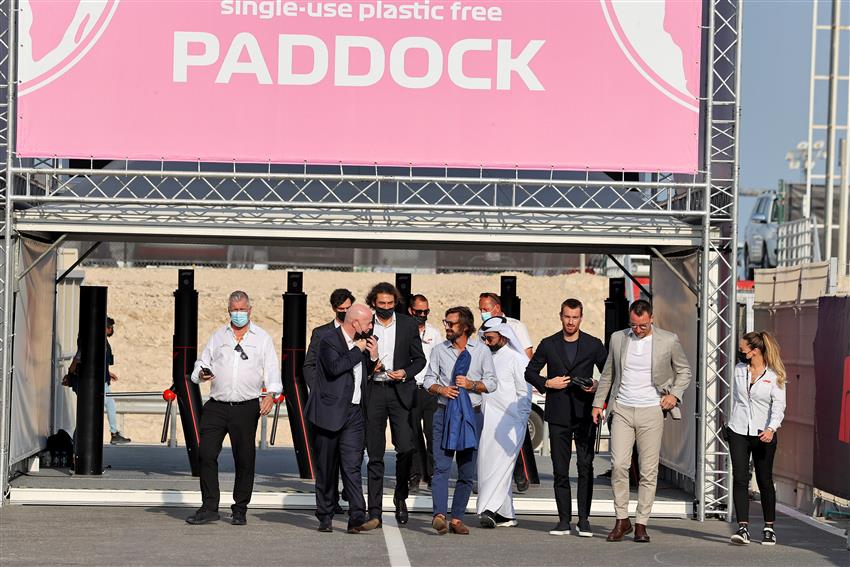 Paddock entrance Qatar